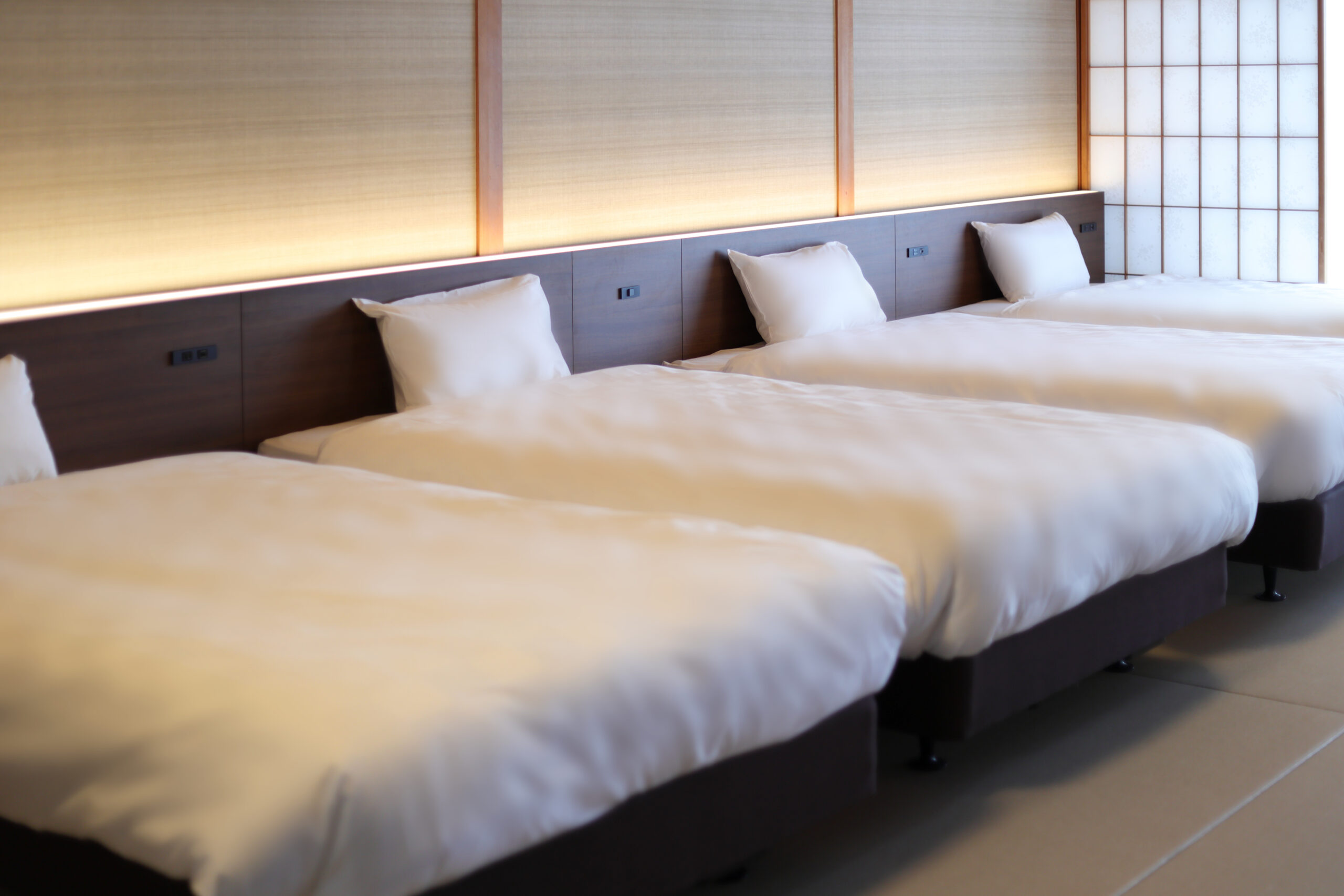 Japanese Modern Quad Room without in-room bath Image 1